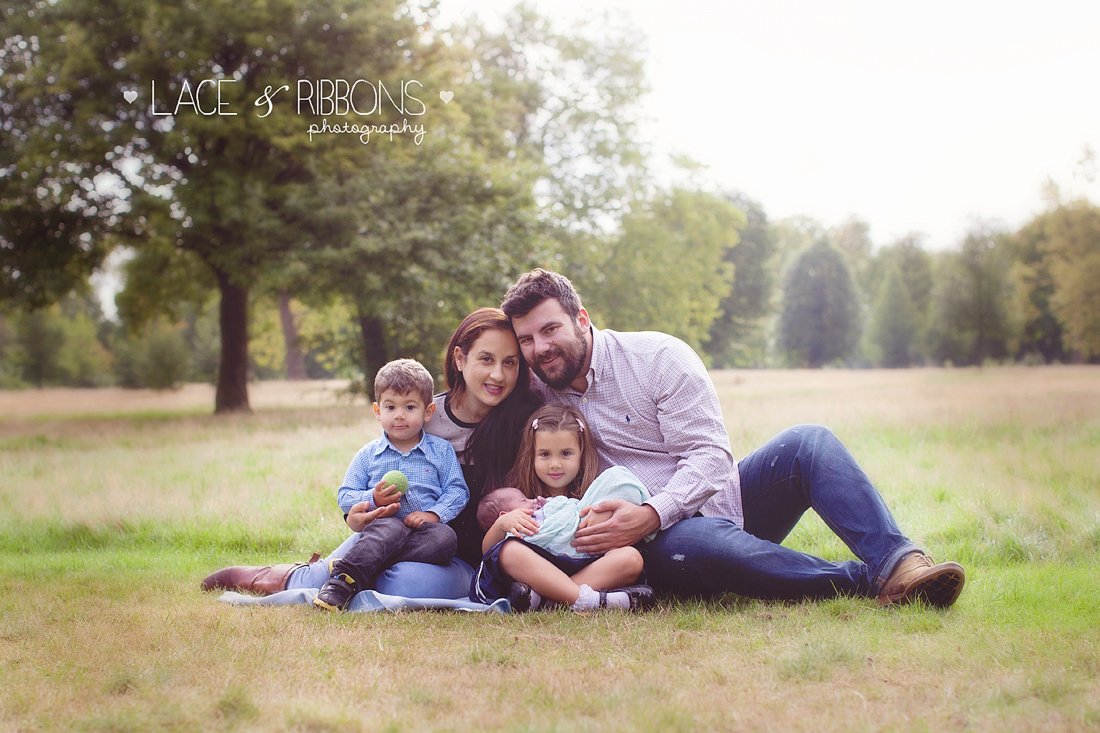 Lace & Ribbons Family Portrait Lifestyle Photography London